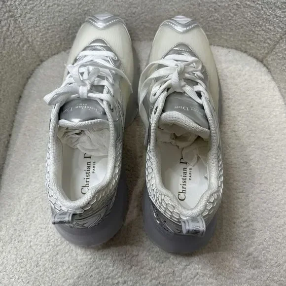 Christian Dior Sneakers Color Grey Size 41 - Picture 4 of 4